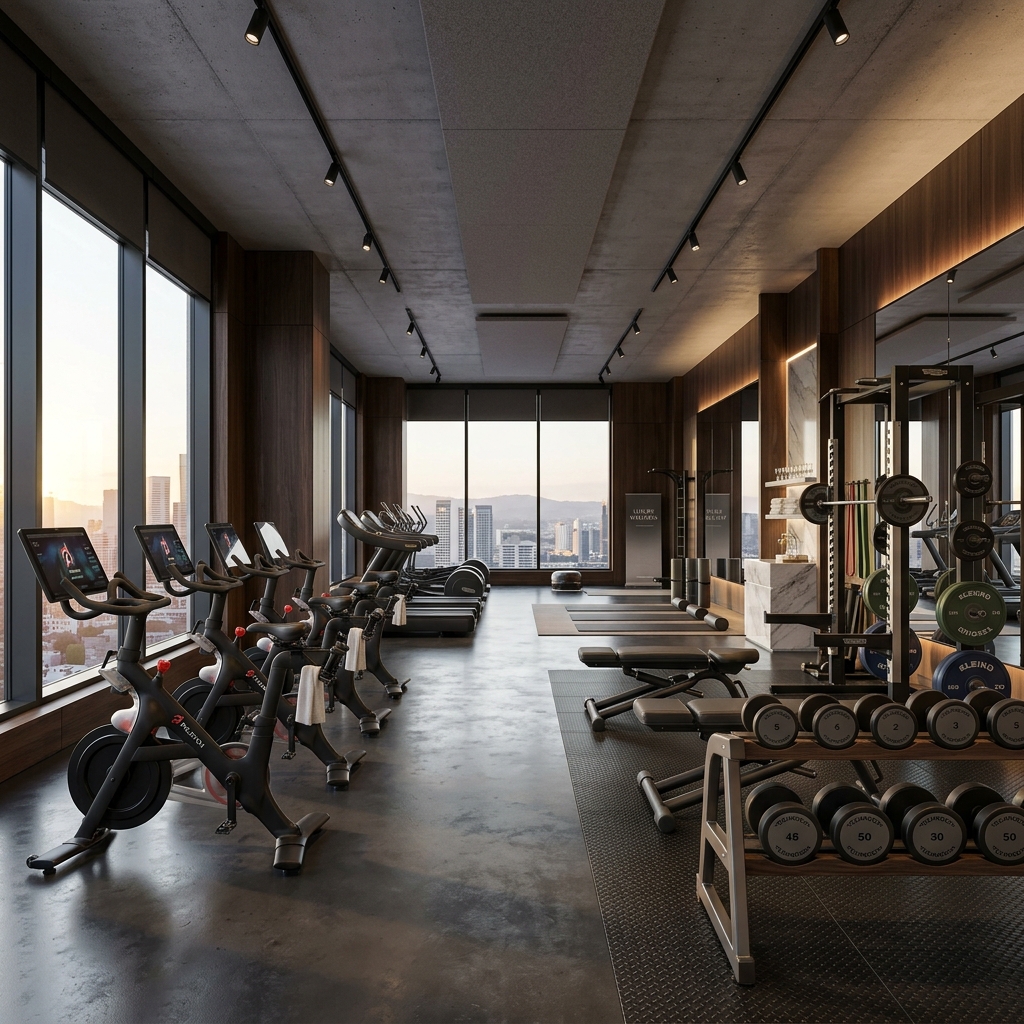 Gym - Le Yot Hotel