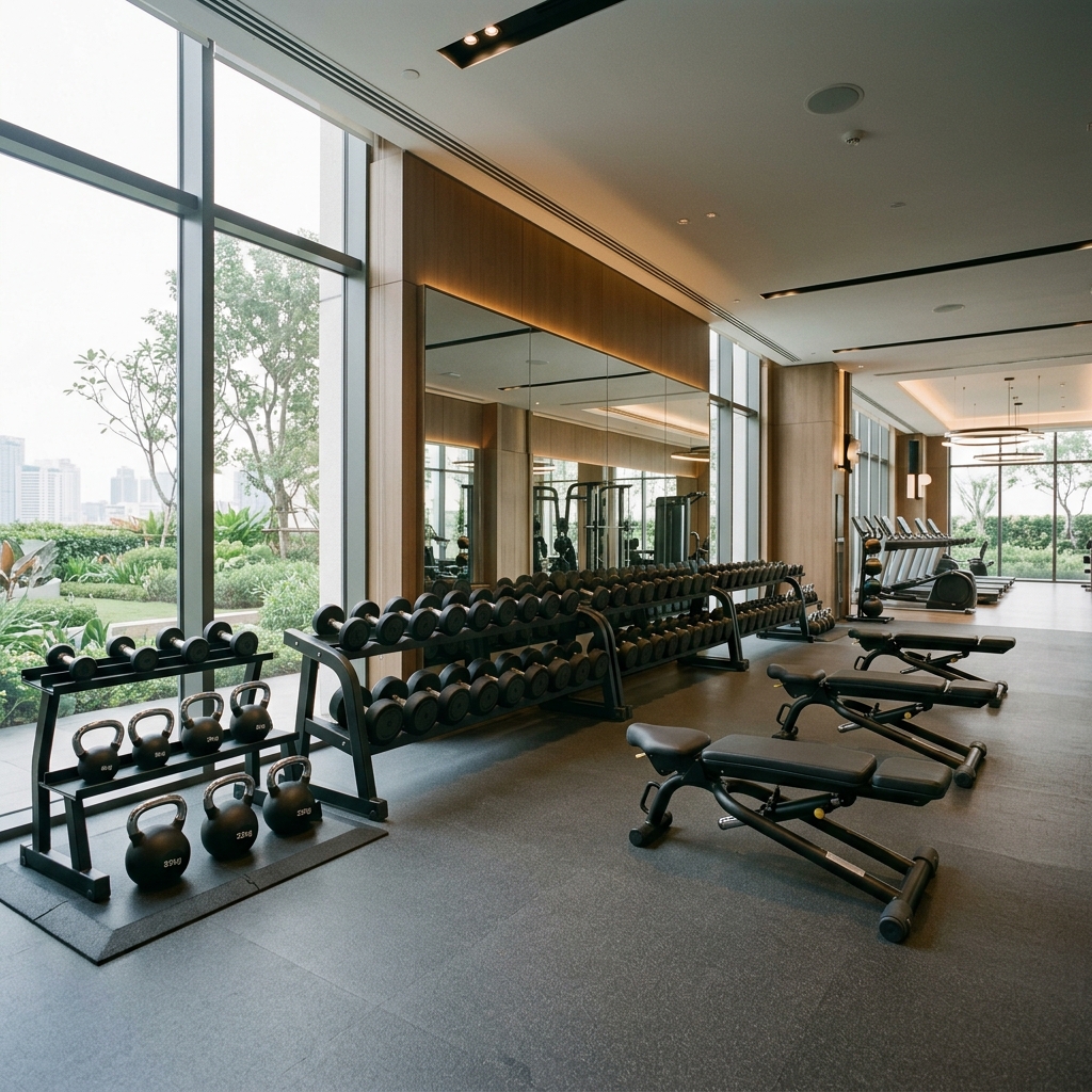 Gym - Le Yot Hotel